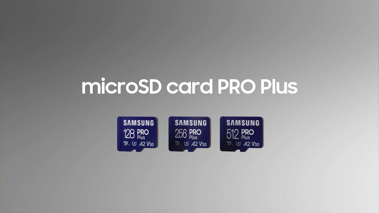 microSD Card PRO Plus: Feature highlights | Samsung thumbnail