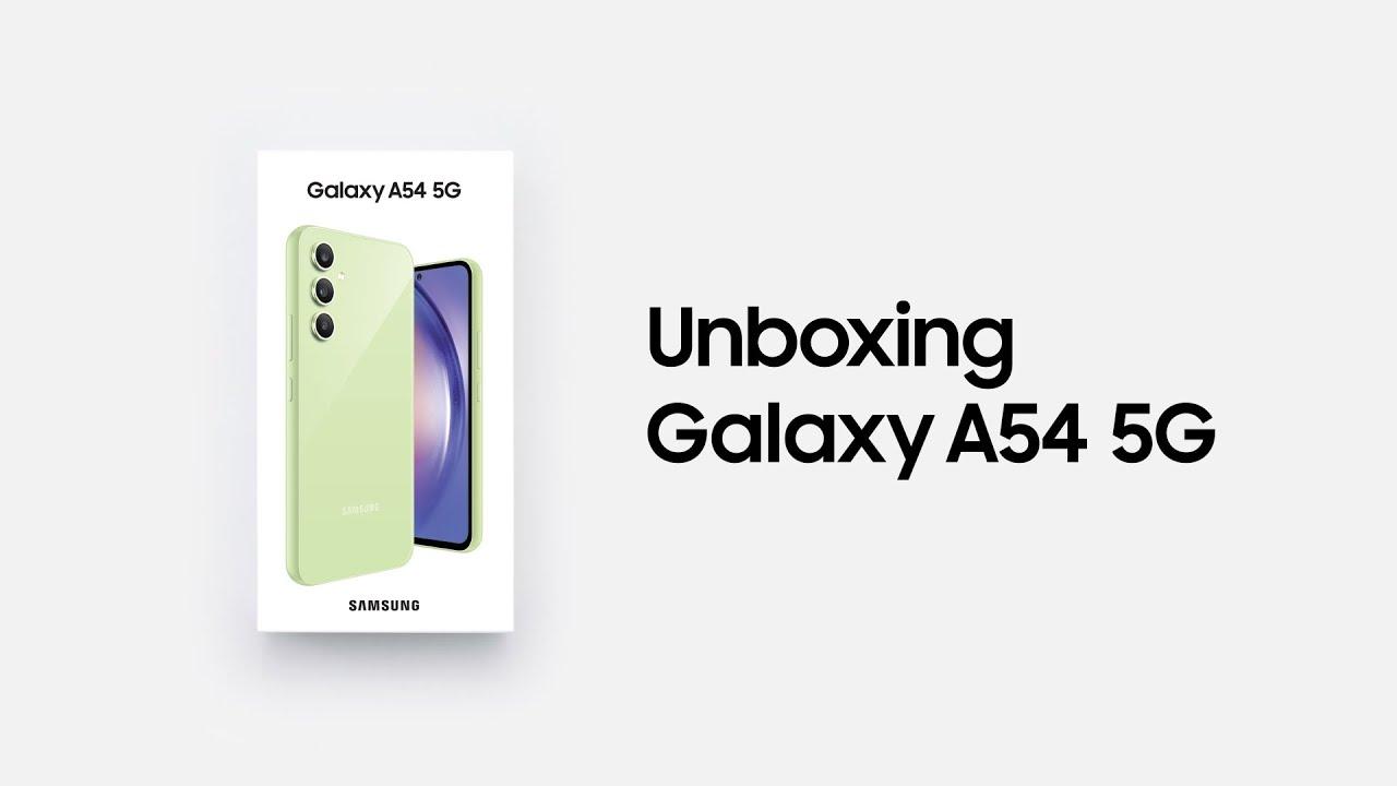 Galaxy A54 5G: Official Unboxing | Samsung thumbnail