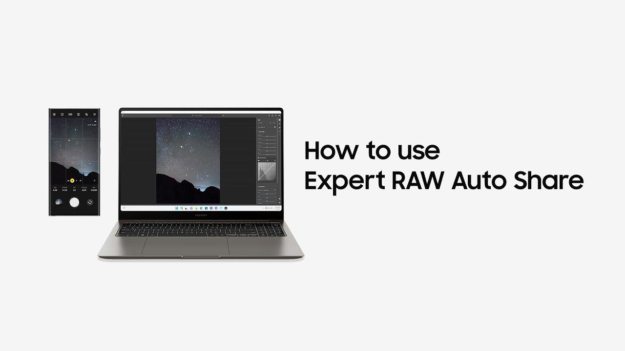 Galaxy Book3 Series: How to use Expert RAW Auto Share | Samsung thumbnail