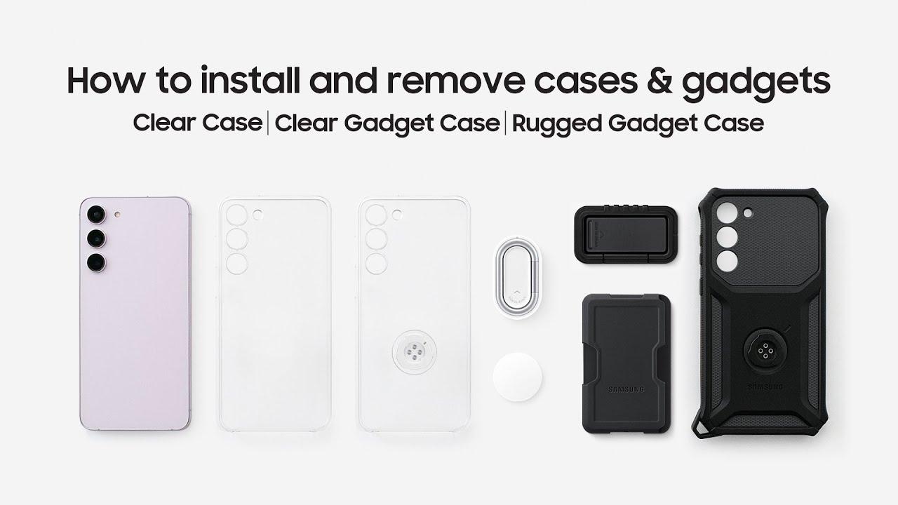 Galaxy S23 Series: How to install and remove cases & gadgets | Samsung thumbnail