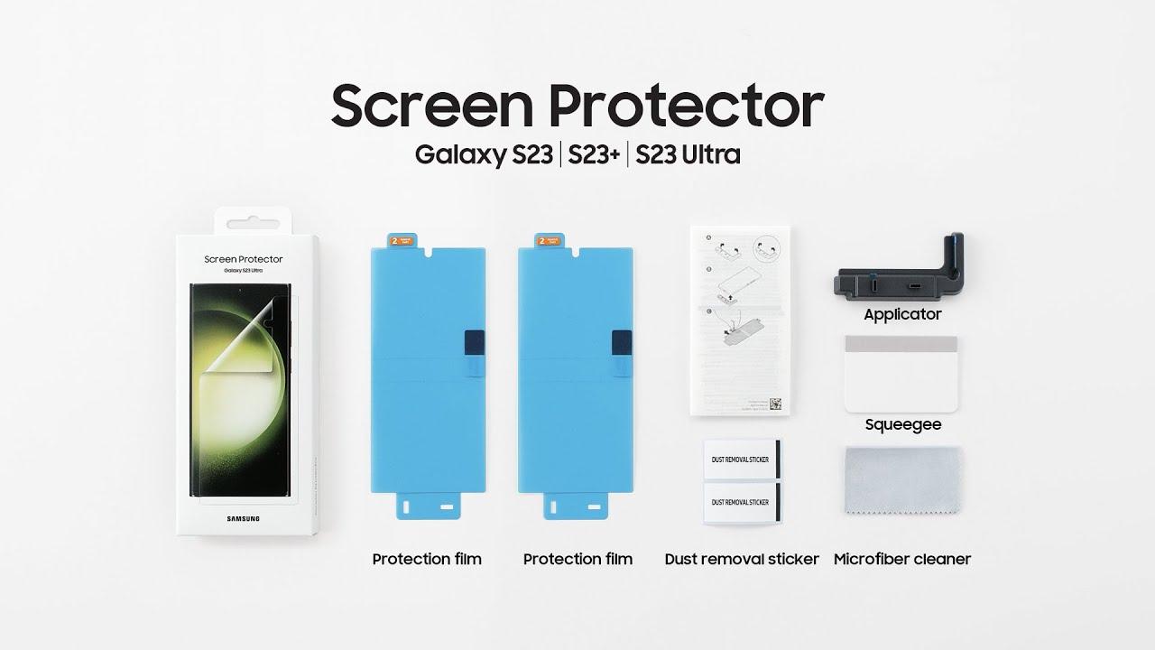 Galaxy S23 Series: How to apply Screen Protector | Samsung thumbnail