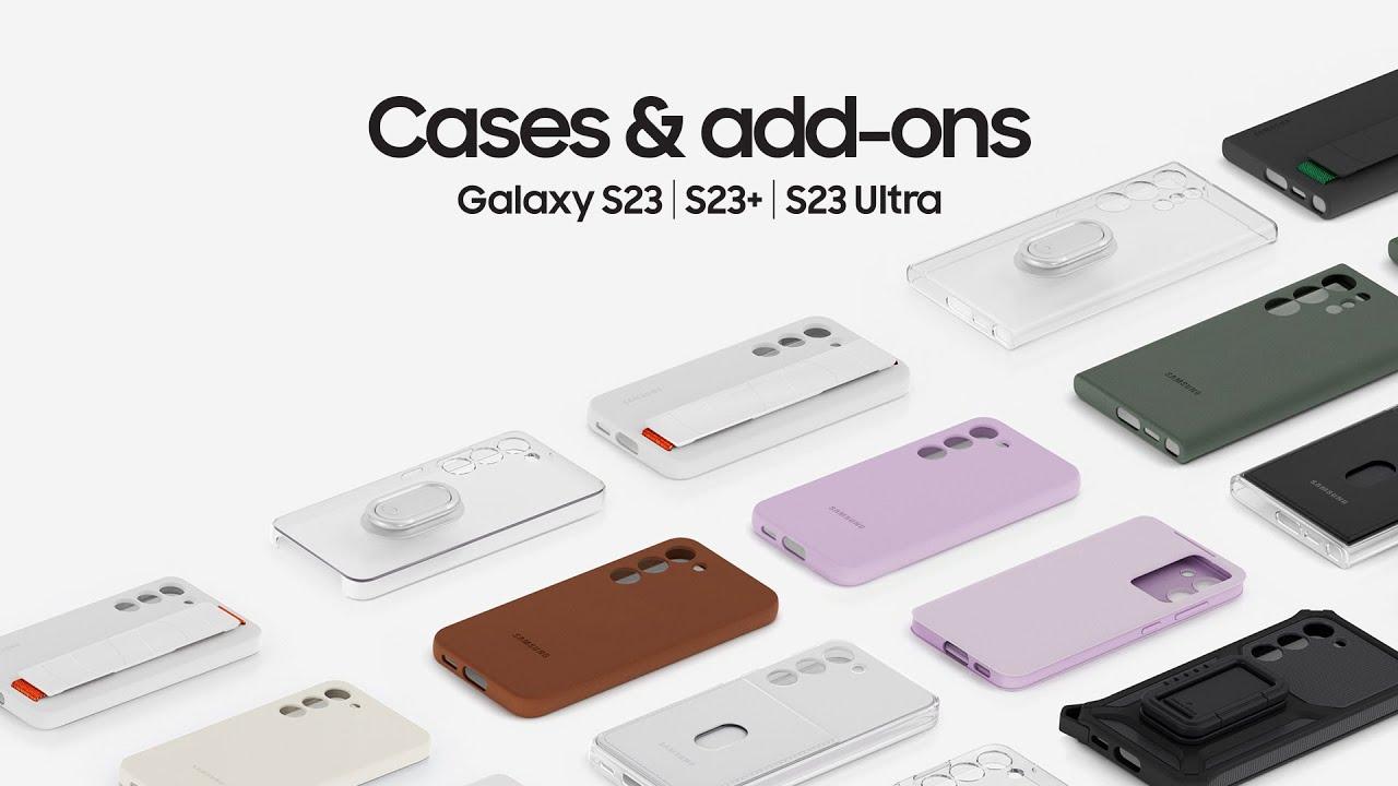 Galaxy S23 | S23+ | S23 Ultra: Cases & add-ons | Samsung thumbnail