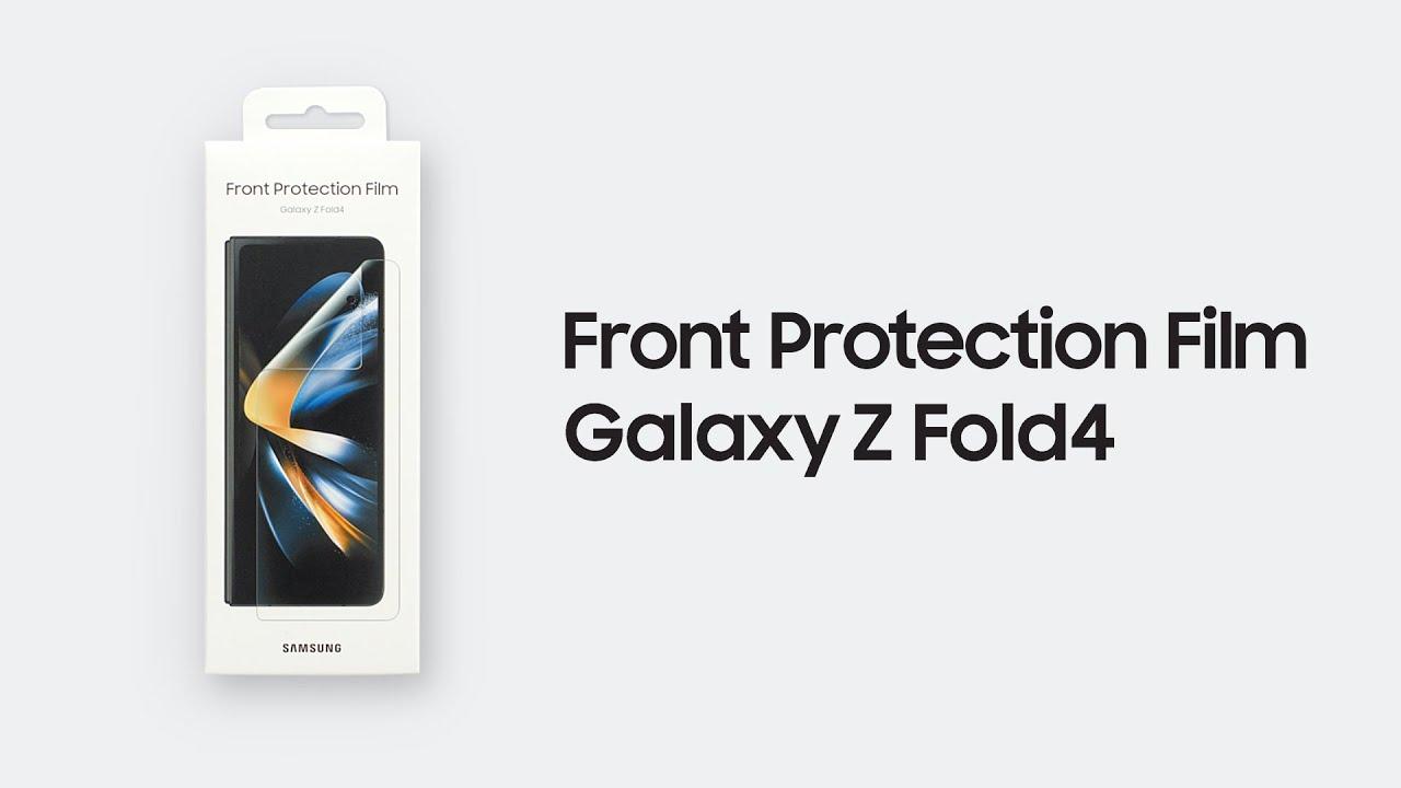 Galaxy Z Fold4: How to apply Front Protection Film ǀ Samsung thumbnail