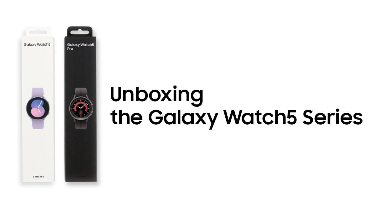 Galaxy Watch5 | Watch5 Pro: Official Unboxing | Samsung thumbnail