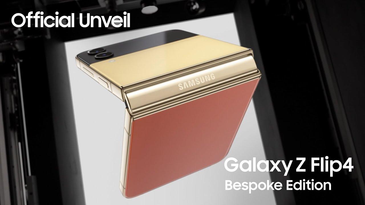 Galaxy Z Flip4 Bespoke Edition: Unveiling | Samsung thumbnail