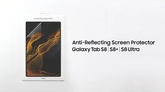 Galaxy Tab S8 Series: How to apply Anti-Reflecting Screen Protector | Samsung thumbnail