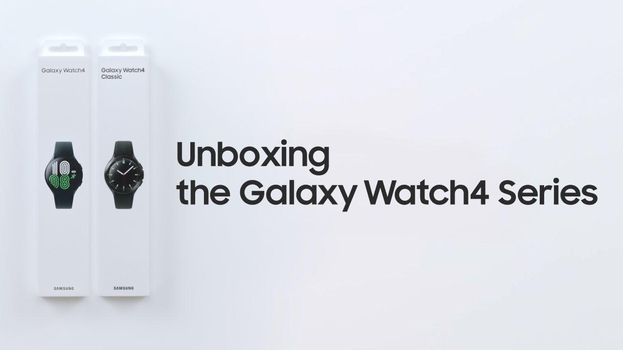 Galaxy Watch4 Series: Official Unboxing | Samsung thumbnail