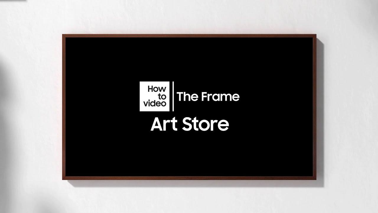 How to use Art Store with The Frame | Samsung thumbnail