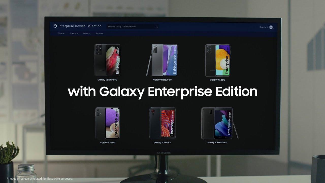 Ready to work, Galaxy Enterprise Edition | Samsung thumbnail