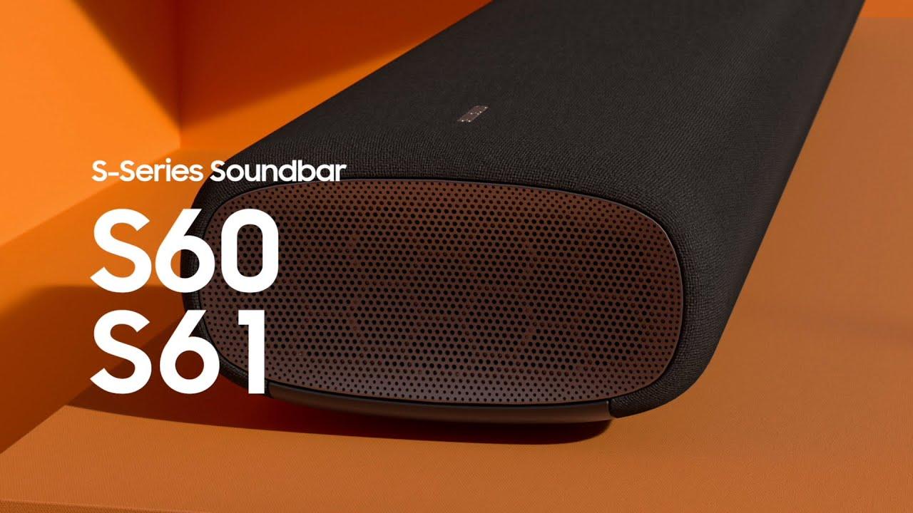 Soundbar - S60A: Official Introduction | Samsung thumbnail