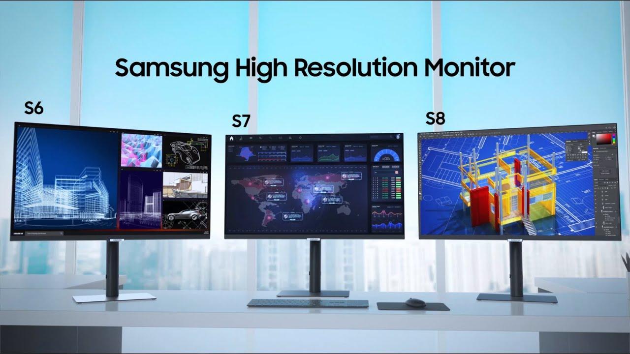 High Resolution Monitors: Innovative displays that power your performance | Samsung thumbnail