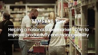 Knox: Helping a national supermarket chain to improve productivity and manageability | Samsung thumbnail