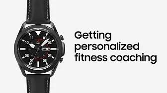 Galaxy Watch3: Getting personalized fitness coaching | Samsung thumbnail