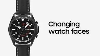 Galaxy Watch3: Changing watch faces | Samsung thumbnail