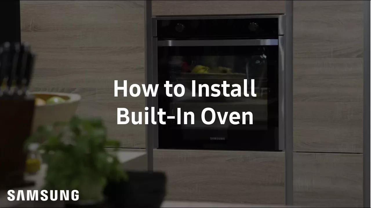 Samsung Built-In Oven : Installation Guide thumbnail