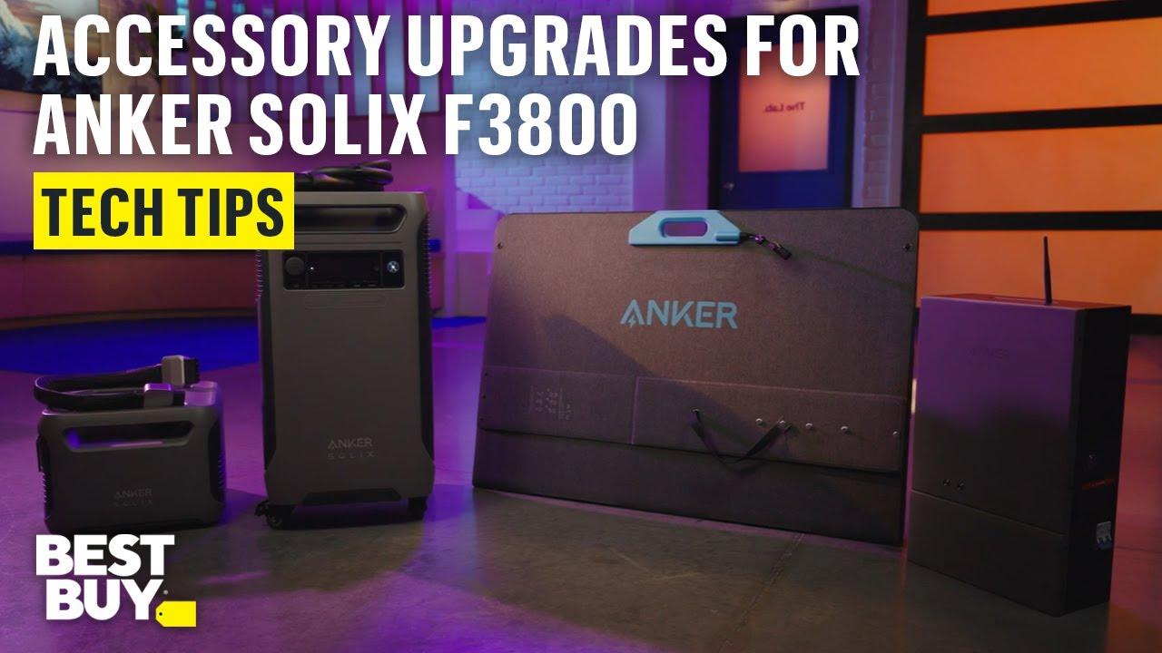 Optional Upgrades for the Anker SOLIX F3800 Portable Power Station – Tech Tips from Best Buy thumbnail