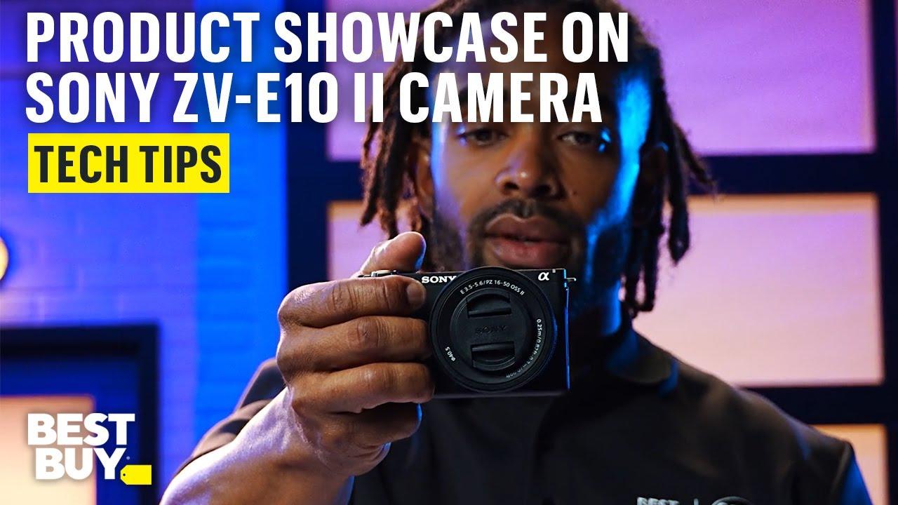 Product Showcase Feature on the Sony ZV-E10 II Camera with Kit Lens – Tech Tips from Best Buy thumbnail