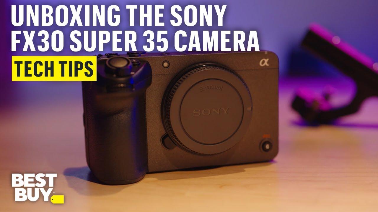 Unboxing the Sony Cinema Line FX30 Super 35 Camera – Tech Tips from Best Buy thumbnail