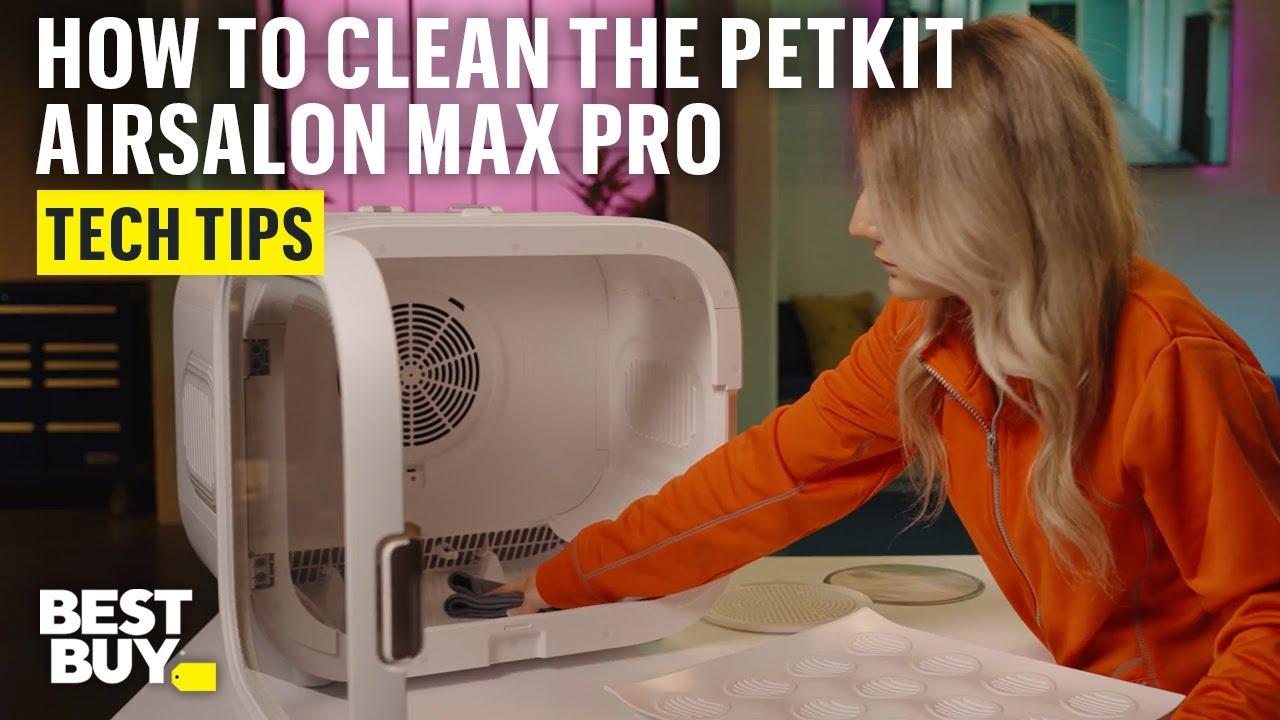 How to Clean the PETKIT AirSalon Max Pro Pet Hair Drying Box – Tech Tips from Best Buy thumbnail