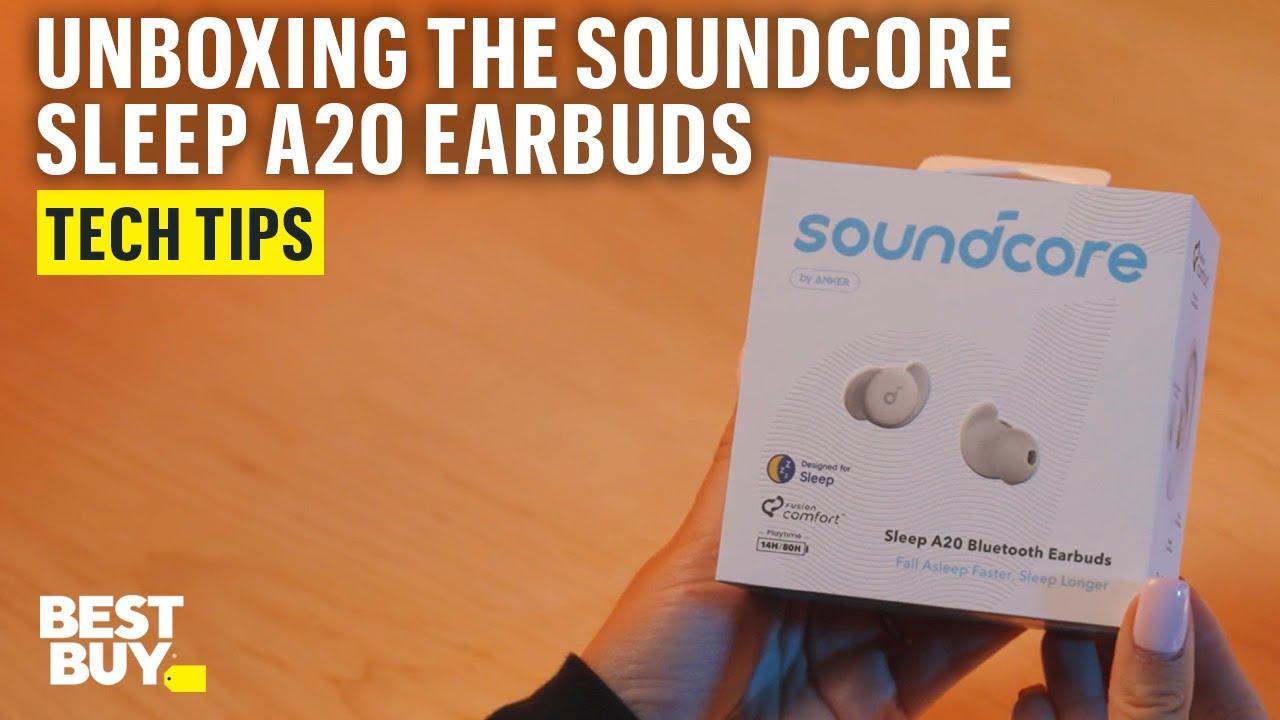 Unboxing the Soundcore Sleep A20 True Wireless Earbuds – Tech Tips from Best Buy thumbnail