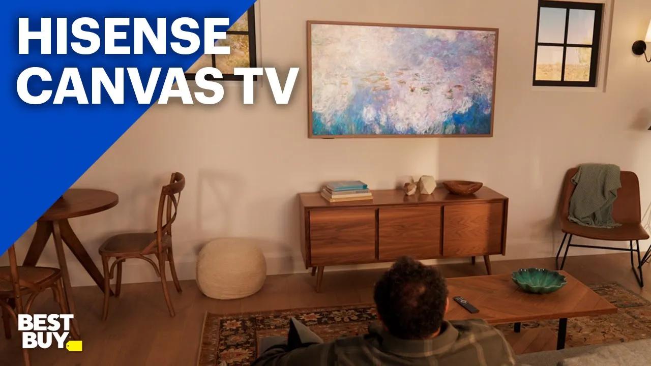 Art meets entertainment with the Hisense CanvasTV thumbnail