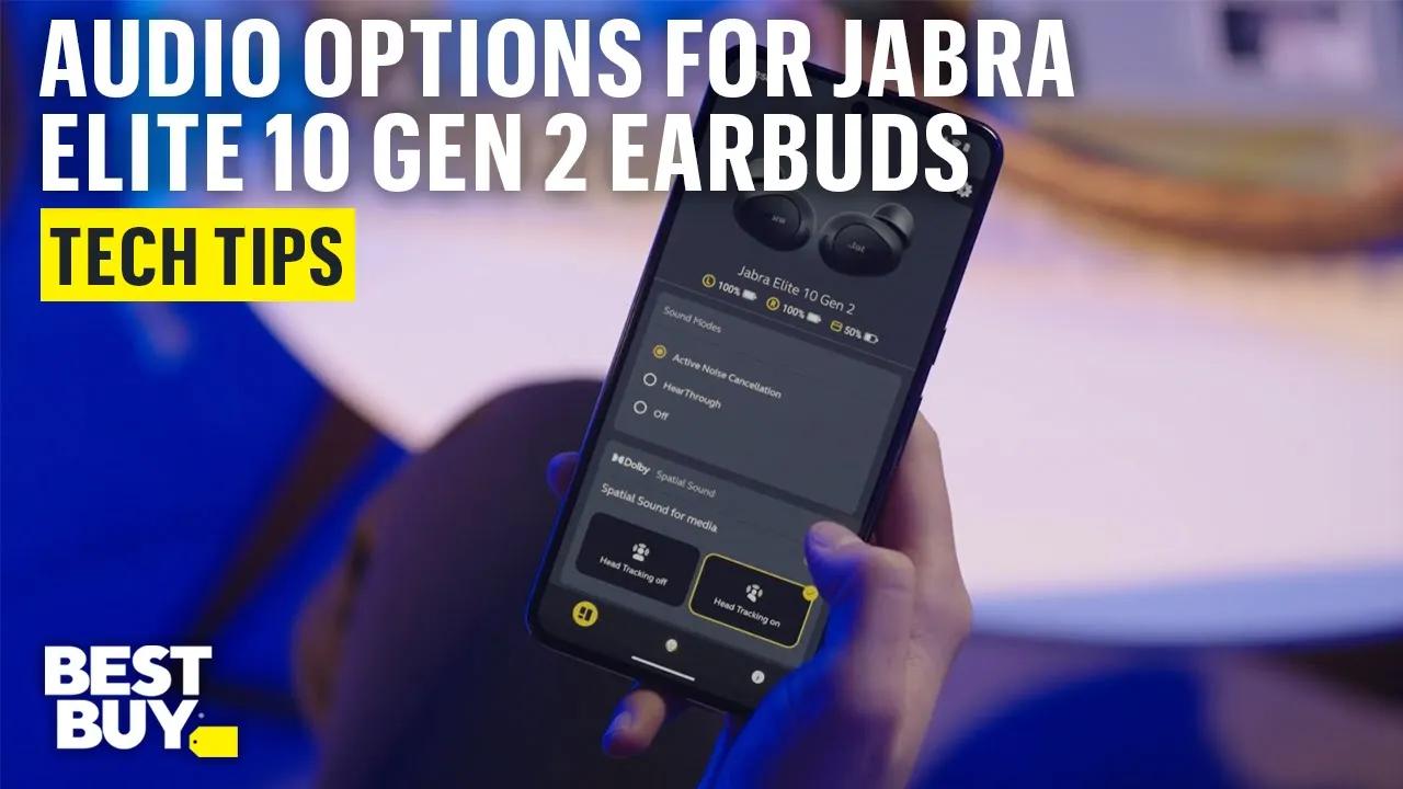 Demo the Jabra Elite 10 Gen 2 Earbuds – Tech Tips from Best Buy thumbnail