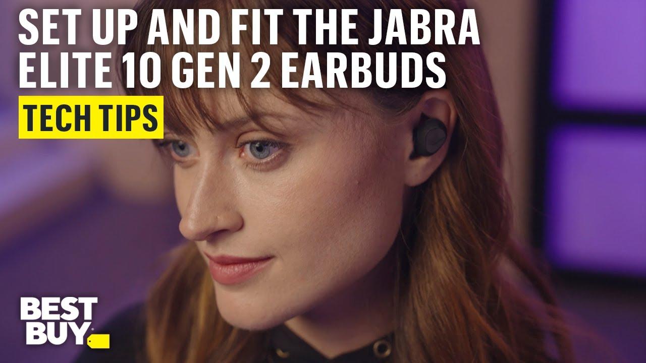 Setting Up and Finding Your Fit for the Jabra Elite 10 Gen 2 Earbuds – Tech Tips from Best Buy thumbnail