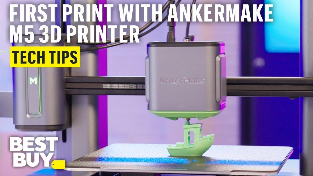 Starting Your First Print with the AnkerMake M5 Speedy 3D Printer – Tech Tips from Best Buy thumbnail