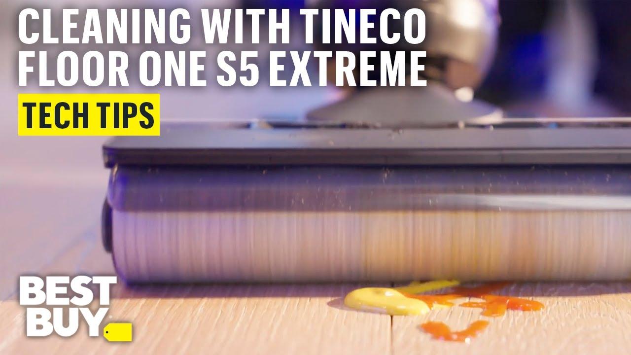 Cleaning Up Wet and Dry Messes with the Tineco Floor One S5 Extreme – Tech Tips from Best Buy thumbnail