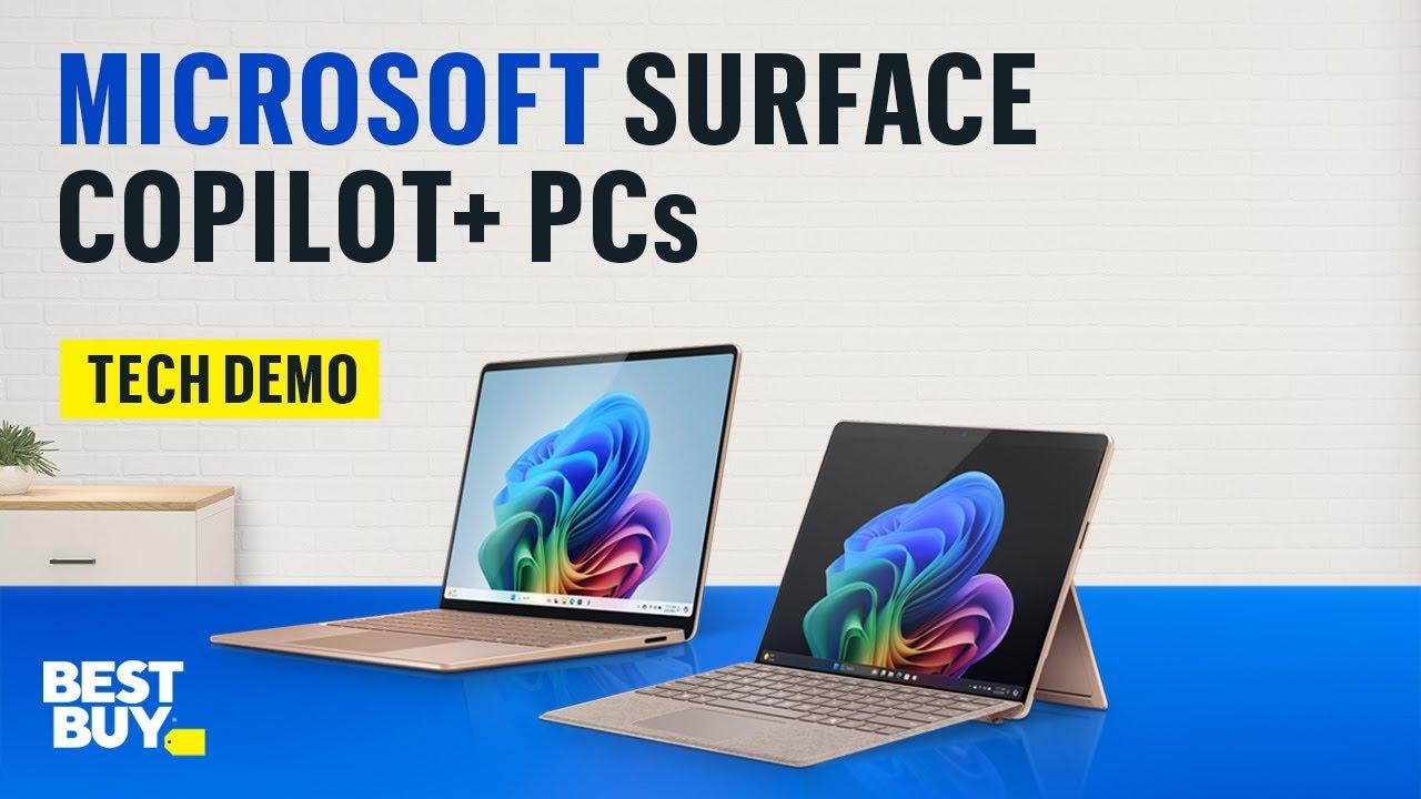 Microsoft Surface Copilot+ PCs thumbnail