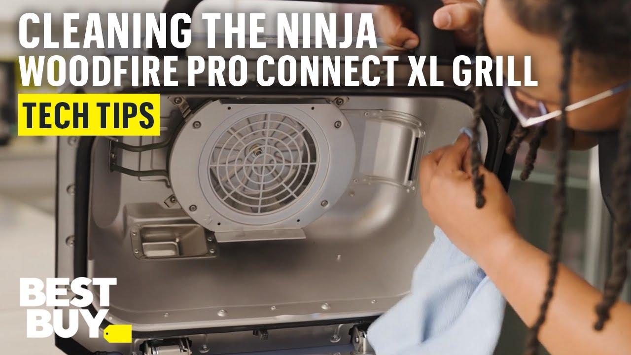 Cleaning After Cooking on the Ninja Woodfire Pro Connect XL Grill – Tech Tips from Best Buy thumbnail