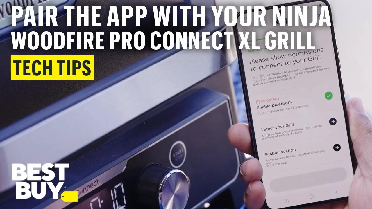 Pairing the App with the Ninja Woodfire Pro Connect XL Grill – Tech Tips from Best Buy thumbnail