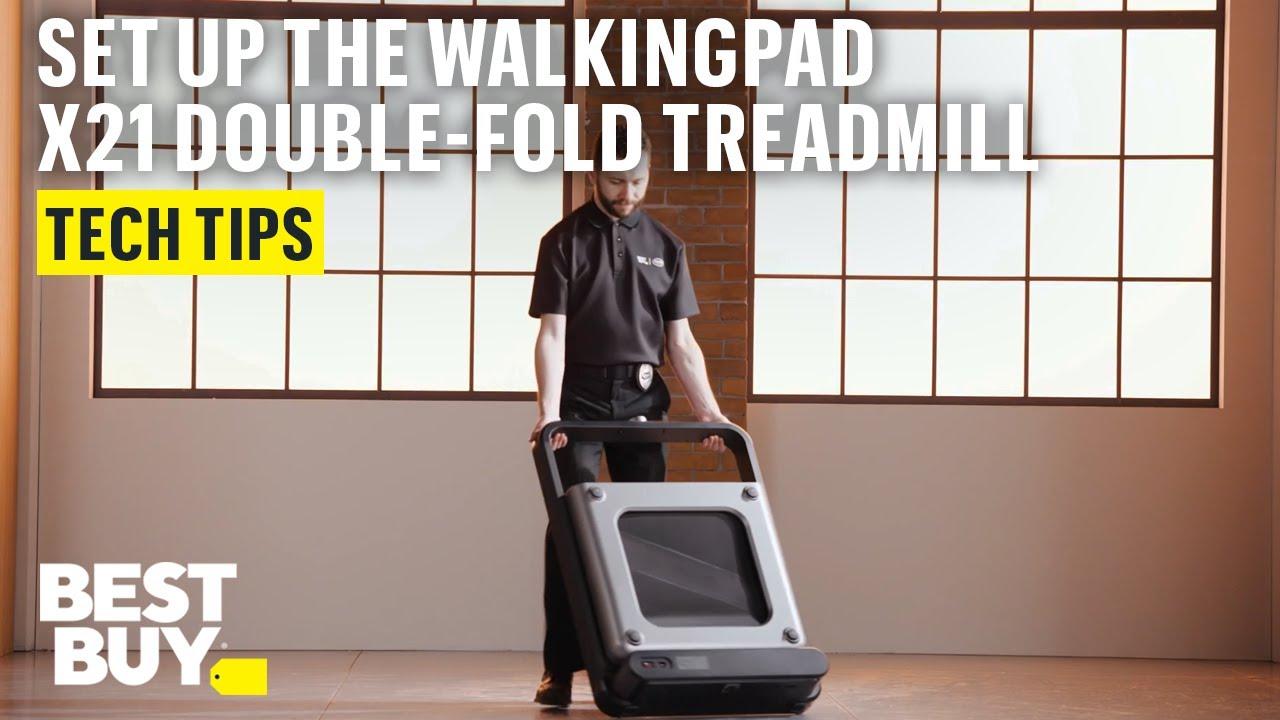 Setting Up and Starting the WalkingPad X21 Double-Fold Treadmill – Tech Tips from Best Buy thumbnail