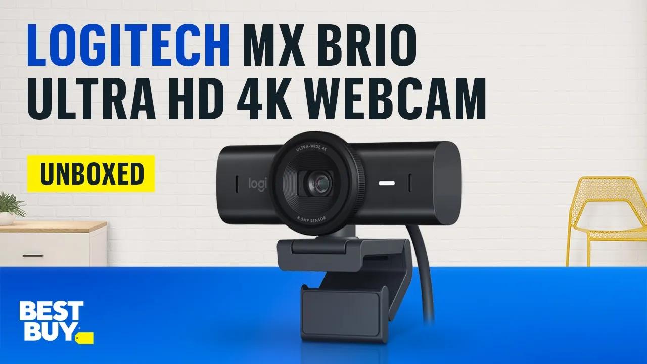 Logitech MX Brio Ultra HD 4K Webcam – from Best Buy thumbnail