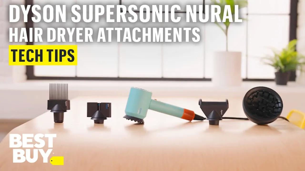 Attachments for the Dyson Supersonic Nural Hair Dryer – Tech Tips from Best Buy thumbnail