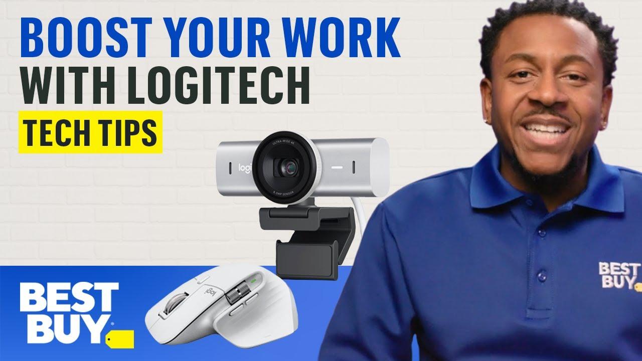 Logitech Tools to Help You Work Faster - Tech Tips from Best Buy thumbnail