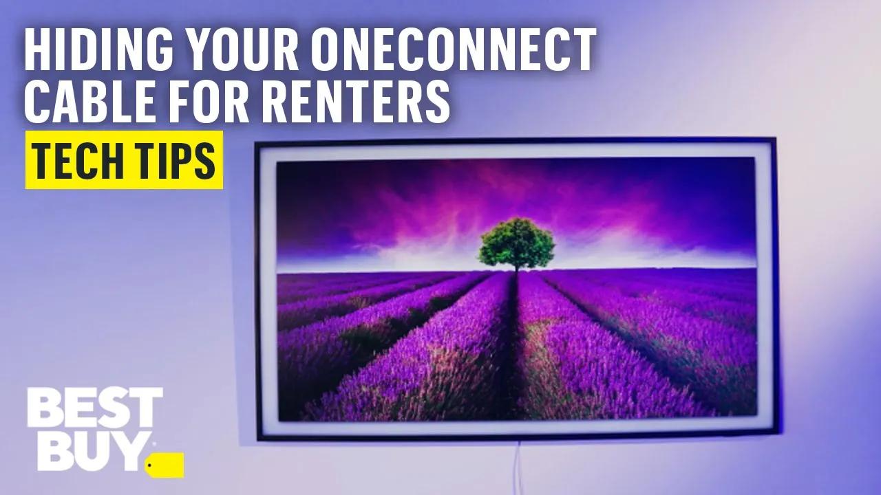 Renter-Friendly Ways to Hide the OneConnect Cable on Your Samsung The Frame TV thumbnail