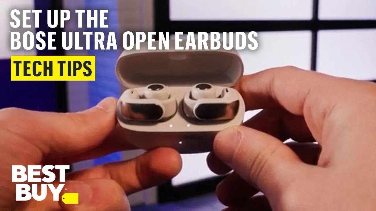 Setting up the Bose Ultra Open Earbuds thumbnail