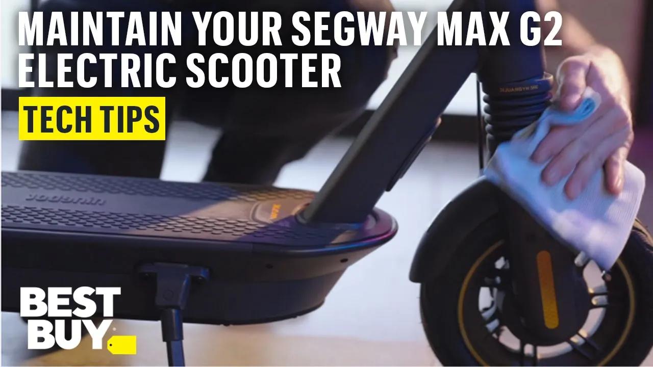 Maintain your Segway Max G2 Electric Kick Scooter thumbnail