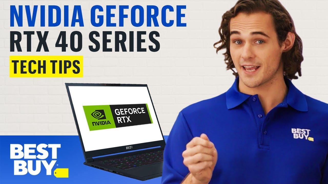 The Difference with NVIDIA GeForce RTX 40 Series Laptop GPUs | Tech Tips from Best Buy thumbnail