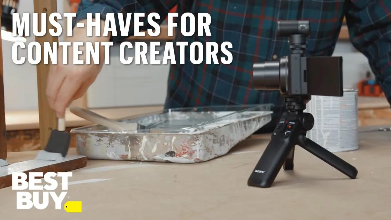 4 Tech Must-Haves for Content Creation - from Best Buy thumbnail