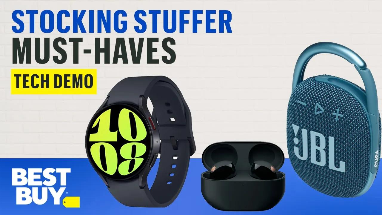 5 Must-Have Stocking Stuffers for Tech Lovers | Tech Demo | Best Buy thumbnail