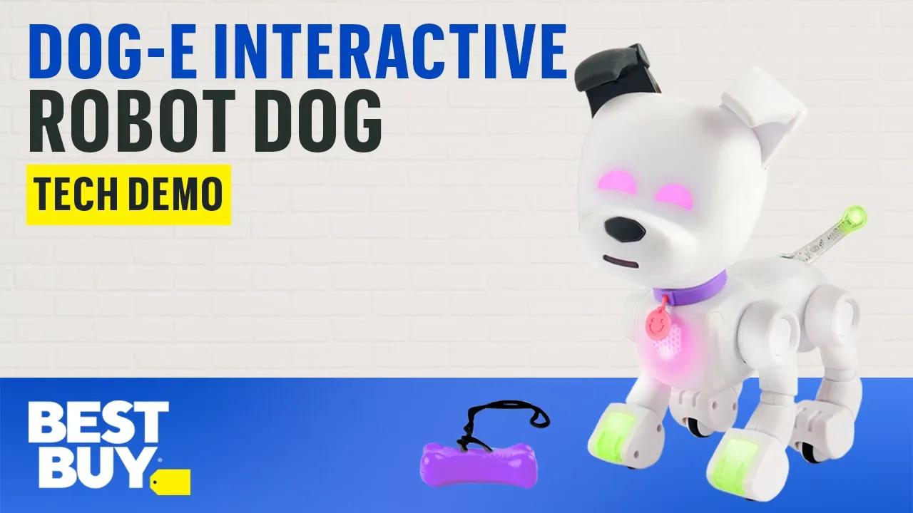 Meet Your One-in-a-Million Best Friend with Dog-E Interactive Robot Dog | Tech Demo | Best Buy thumbnail