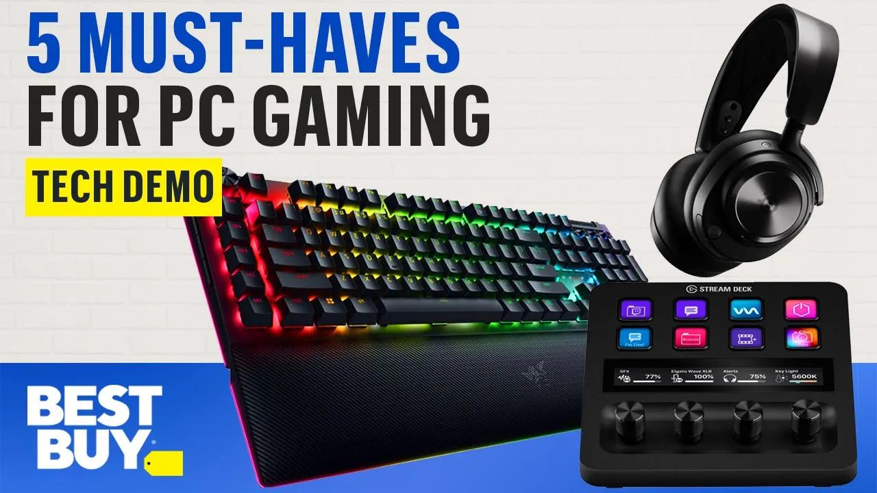 5 Must-Haves for the ultimate PC gaming setup | Best Buy thumbnail