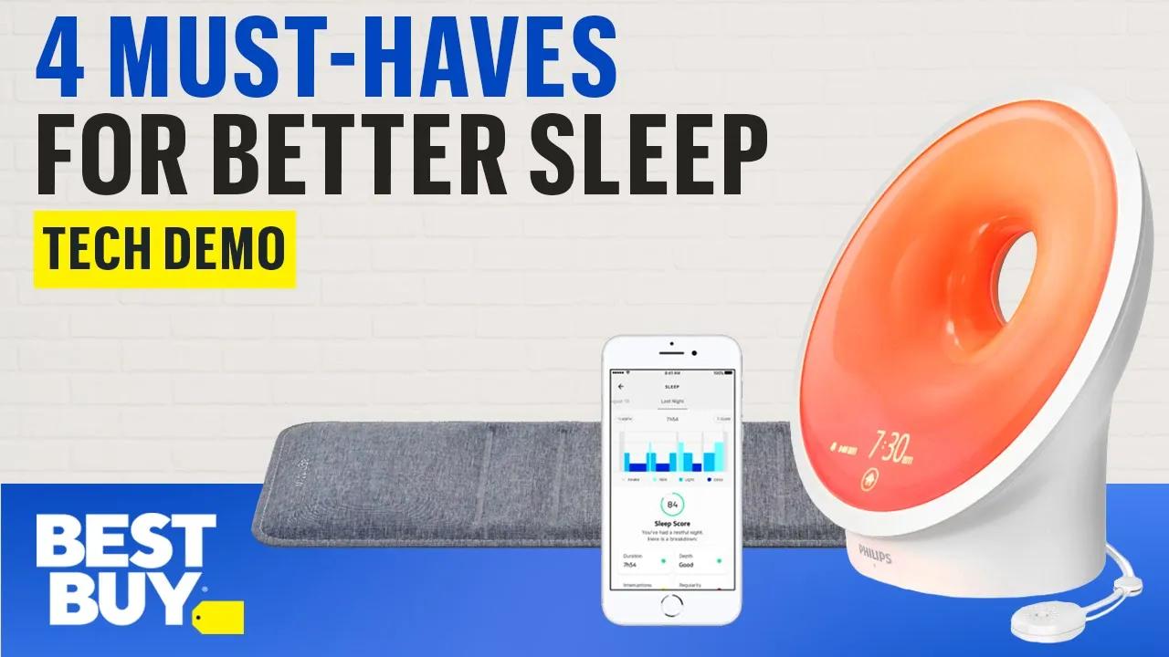 4 Must-Have Products For Better Sleep | Best Buy thumbnail