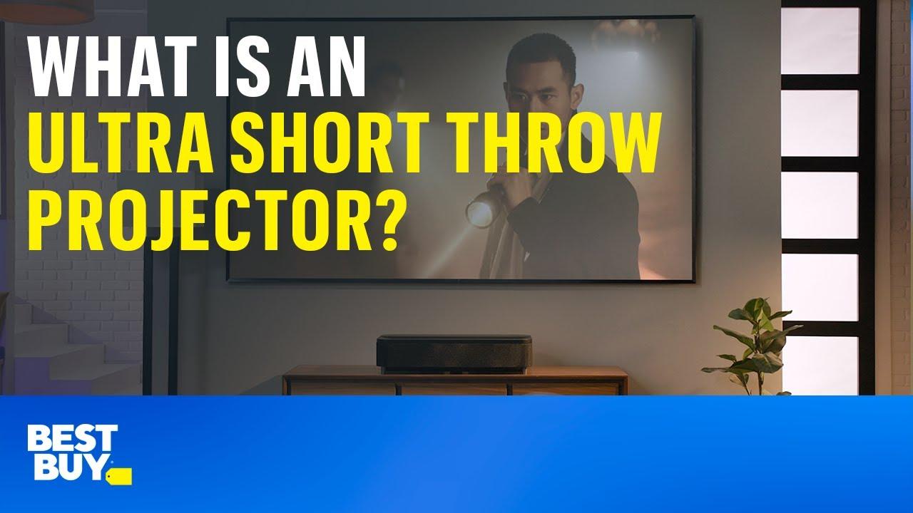 What is an ultra-short-throw projector? Tech Tips from Best Buy. thumbnail