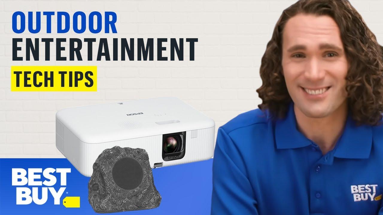 Improve Your Outdoor Entertainment with Audio and Video - Tech Tips from Best Buy thumbnail