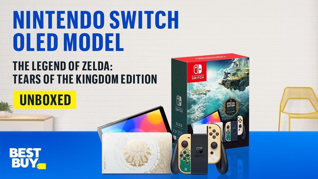 Nintendo Switch – OLED Model – The Legend of Zelda: Tears of the Kingdom Edition – From Best Buy thumbnail