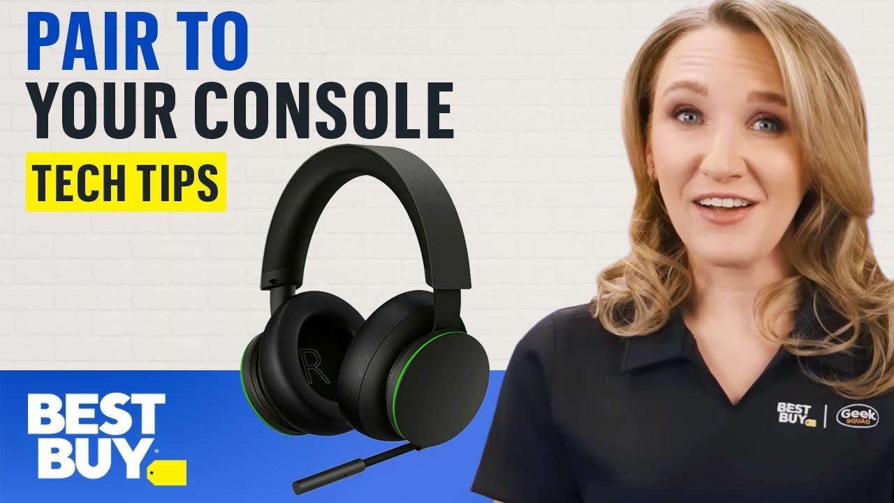 How to Pair a Wireless Headset for Gaming - Tech Tips from Best Buy thumbnail