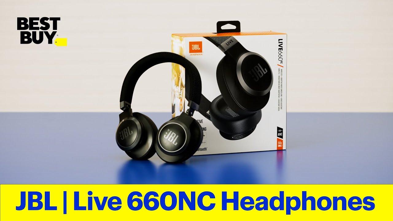 JBL Live 660NC Wireless Noise Cancelling Over-the-Ear Headphones - from Best Buy thumbnail